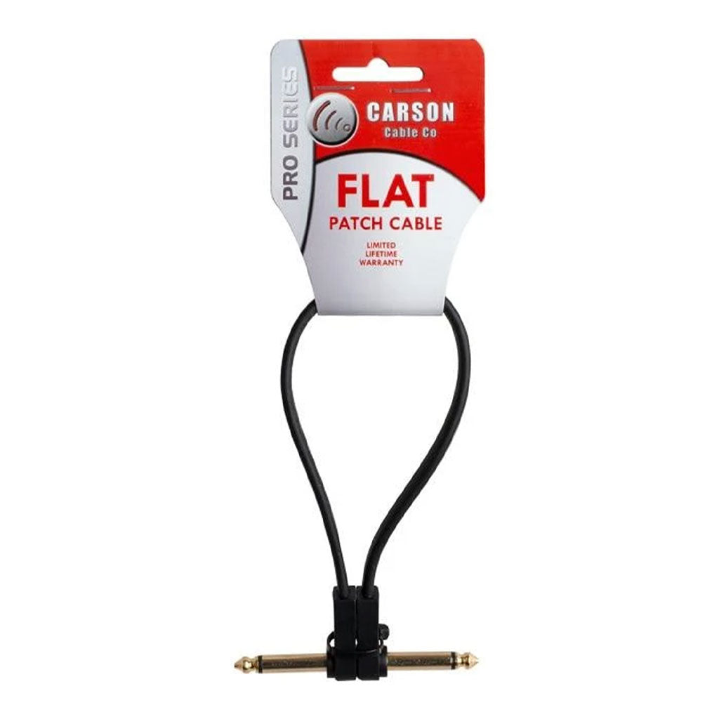 Carson FLAT1 1 ft Flat Patch Cable