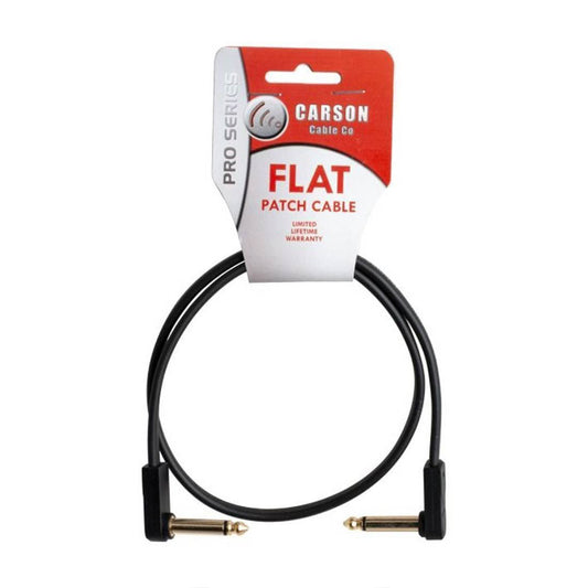 Carson FLAT2 2 ft Flat Patch Cable
