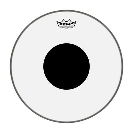 Remo 13" Control Sound Clear Black Dot