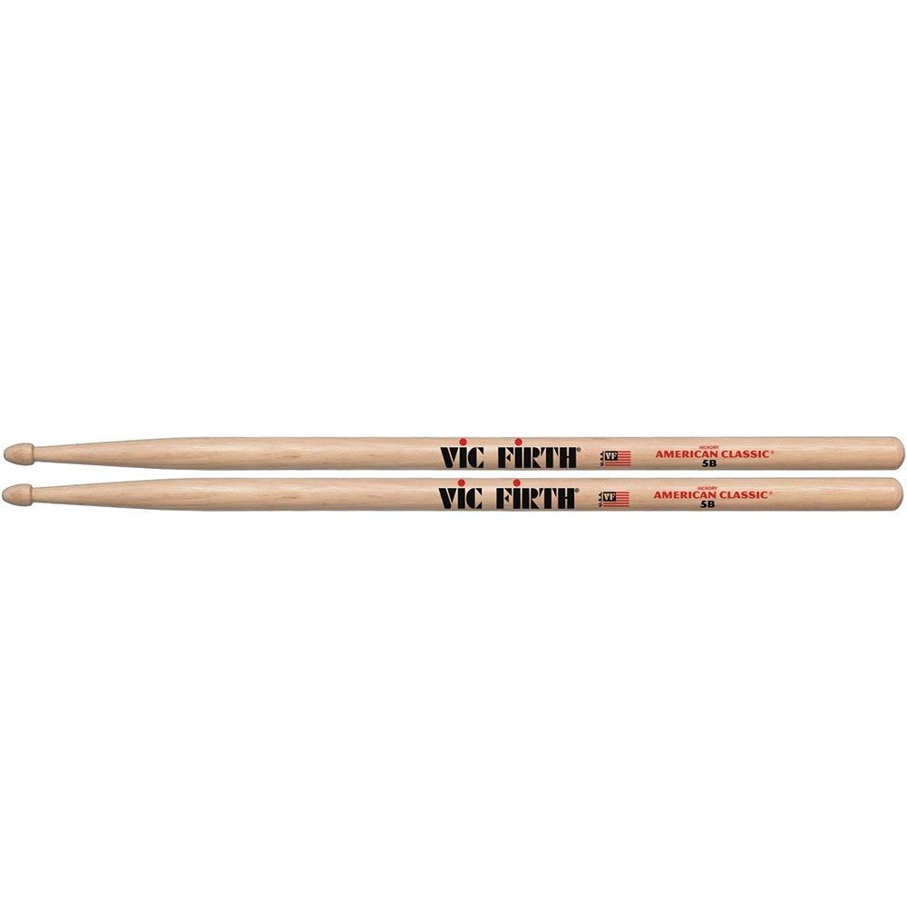 Vic Firth 5B Wood Tip Drumsticks