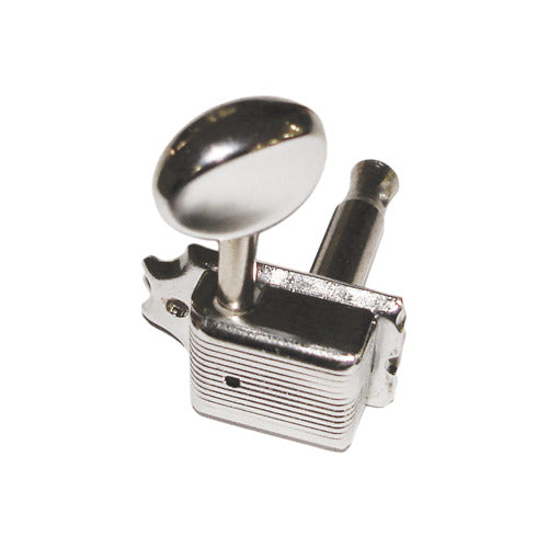 DR Parts Vintage Style 6 In-Line Machine Heads Chrome