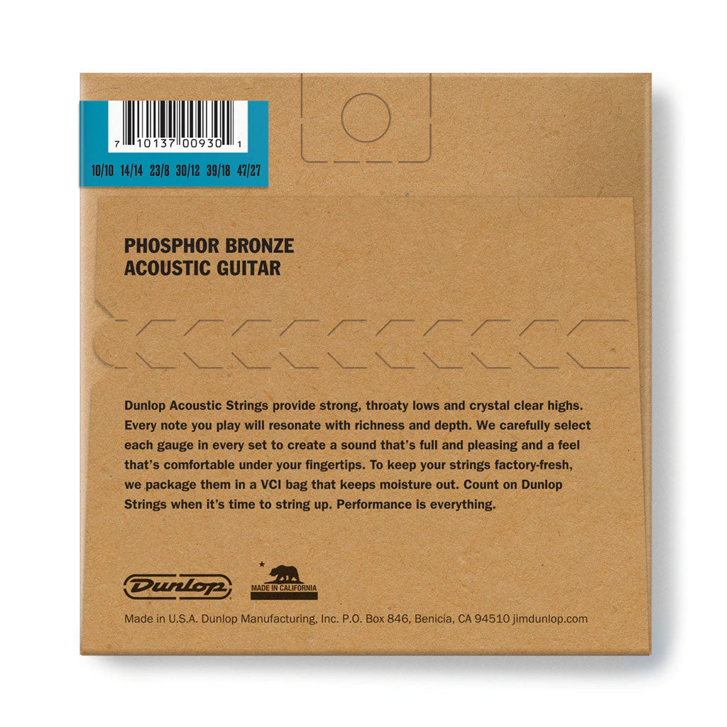 Dunlop 10-47 12 String Phosphor Bronze - Acoustic Guitar Strings