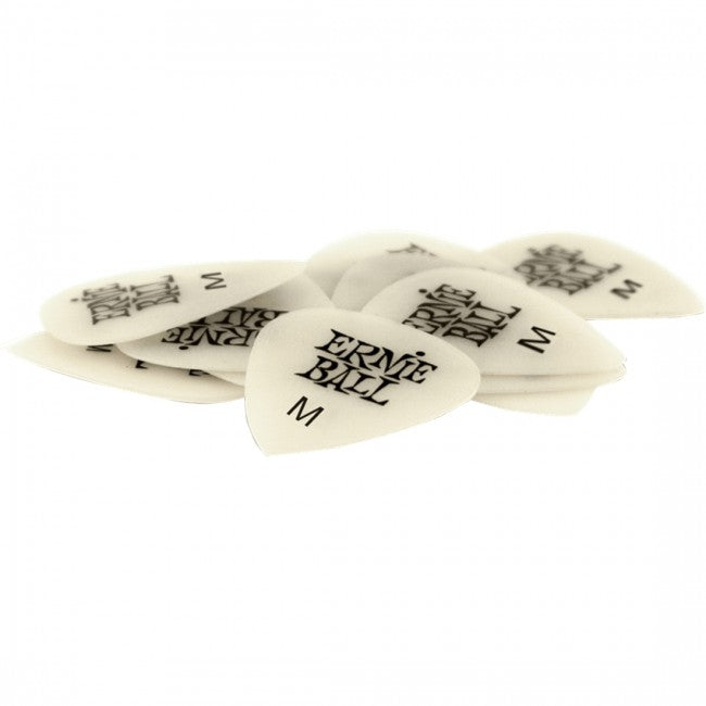 Ernie Ball Super Glow Cellulose Picks Medium 12-pack