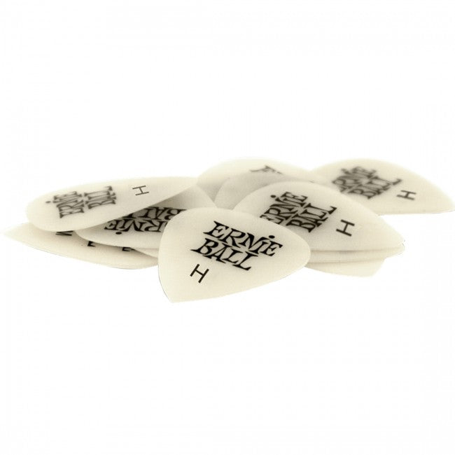 Ernie Ball Super Glow Cellulose Picks Heavy 12-pack