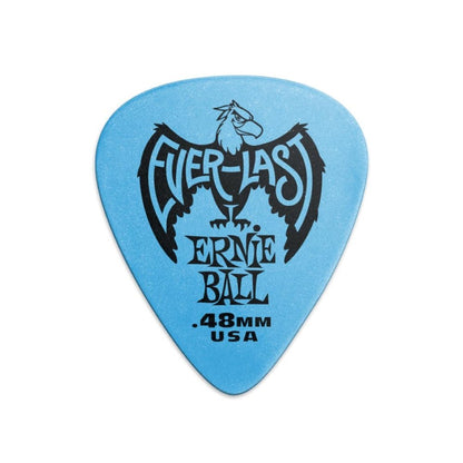 Ernie Ball .48mm Blue Everlast Picks 12-pack