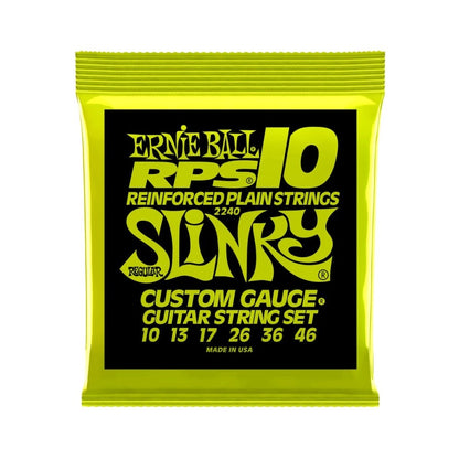 Ernie Ball Regular Slinky RPS Nickel Wound Electric Guitar Strings - 10-46 Gauge