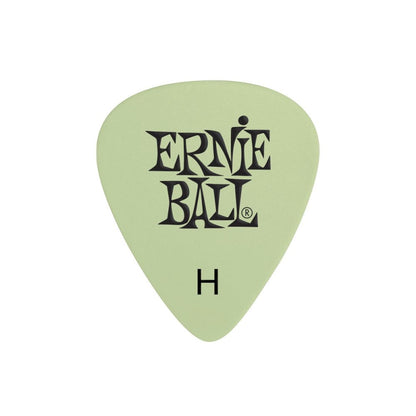 Ernie Ball Super Glow Cellulose Picks Heavy 12-pack
