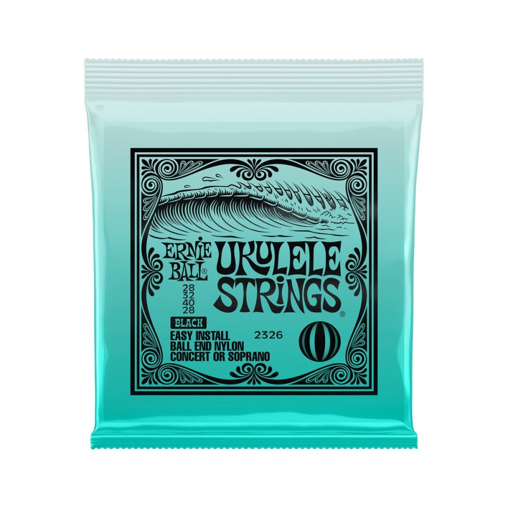 Ernie Ball Concert/Soprano Nylon Ball-End Ukulele Strings - Clear
