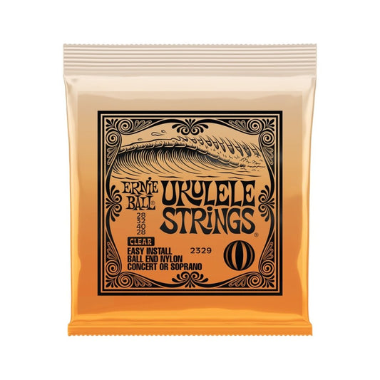 Ernie Ball Concert/Soprano Nylon Ball-End Ukulele Strings - Clear