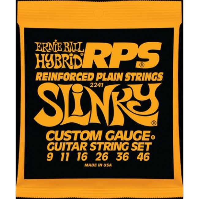 Ernie Ball Hybrid Slinky RPS Nickel Wound Electric Guitar Strings - 9-46 Gauge
