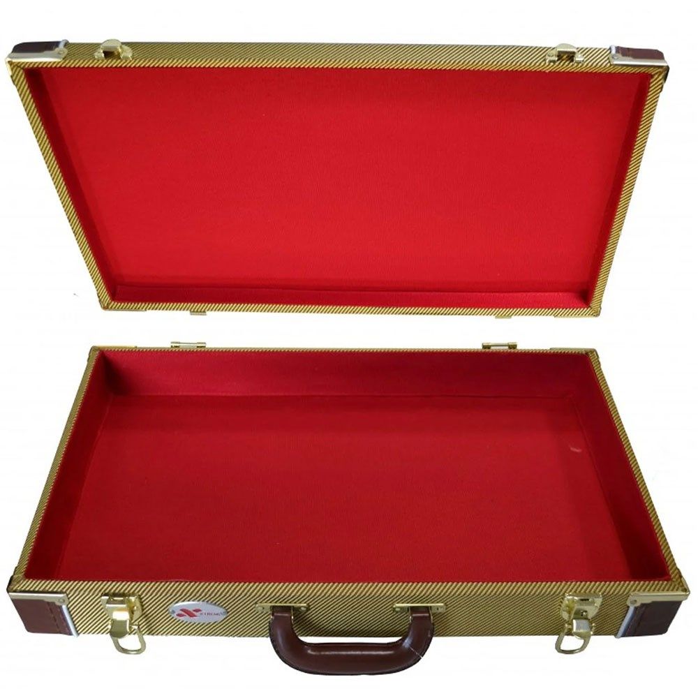 Xtreme PC315 Vintage style pedal road case with removable lid