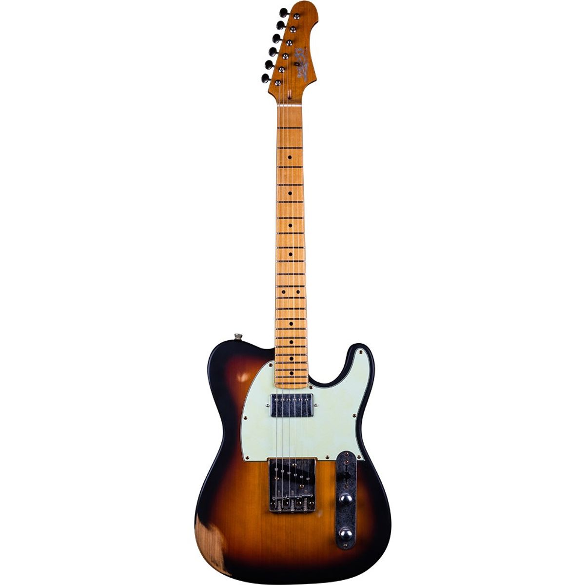Jet JT-350 RLC Telecaster Relic Sunburst