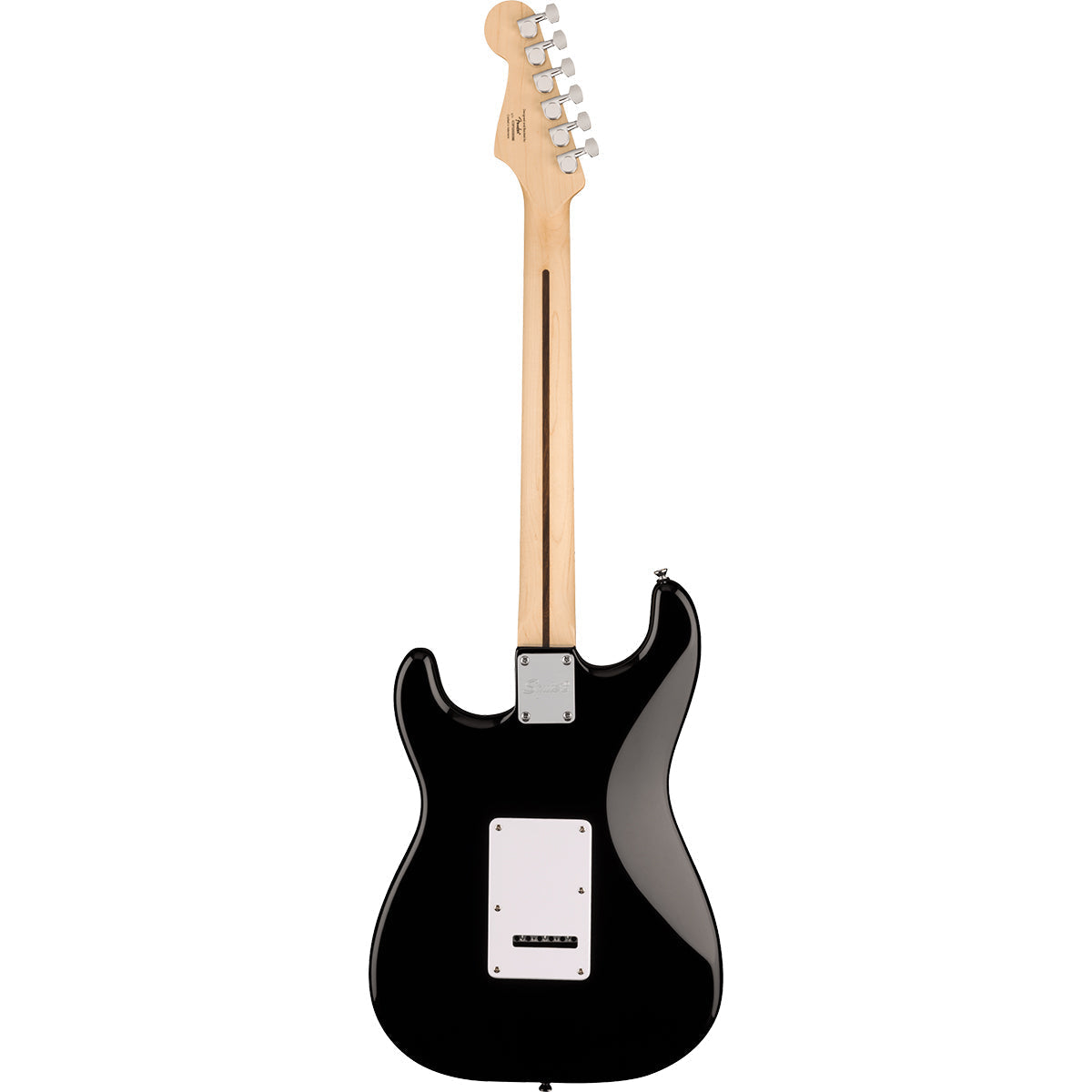 Squier Sonic® Stratocaster®, Maple Fingerboard, White Pickguard, Black