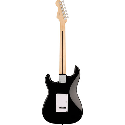 Squier Sonic® Stratocaster®, Maple Fingerboard, White Pickguard, Black