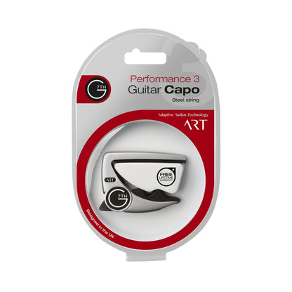 G7 Performance 3 Silver Guitar Capo