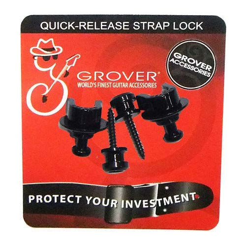 Grover Straplock - Quick-release Strap lock GRO650 - Black