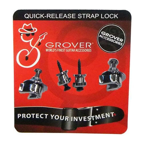 Grover Straplock - Quick-release Strap Lock GRO651 - Chrome