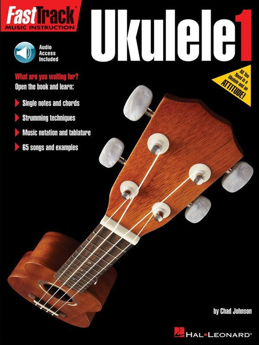 FastTrack Ukulele Method Book 1 - with Online Audio