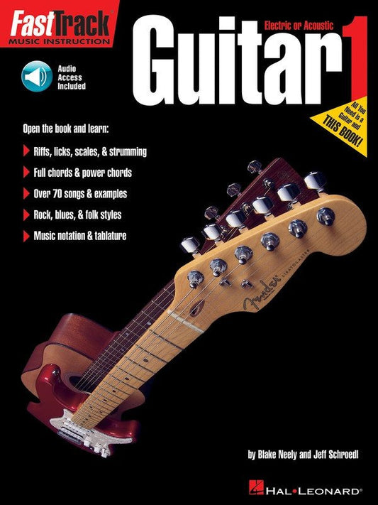 FastTrack Guitar Method Book 1 – Book & CD