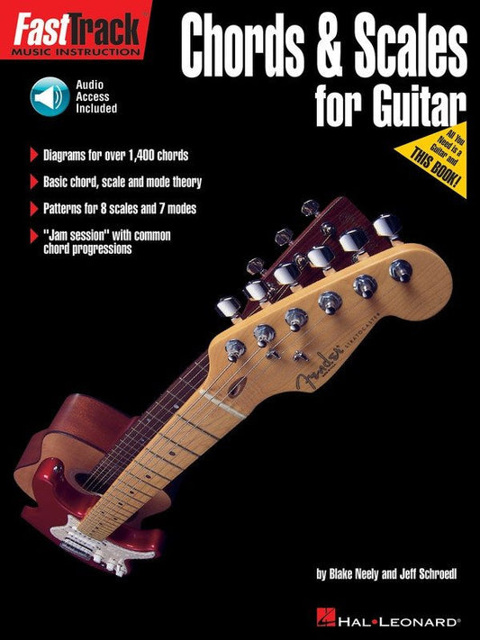 FastTrack Guitar Method Chords & Scales - with Online Audio