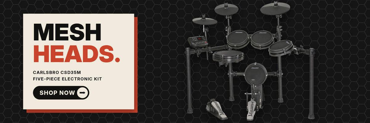 Carlsbro CSD35M five-piece electronic mesh drum kit