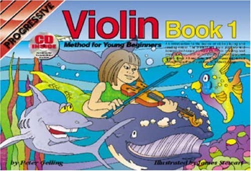 Progressive Violin Method Book 1 for Young Beginners Book/Online Audio