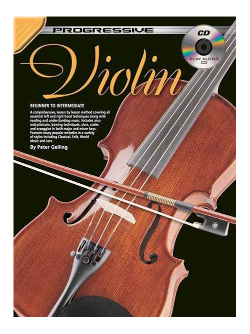 Progressive Violin Method Book/CD