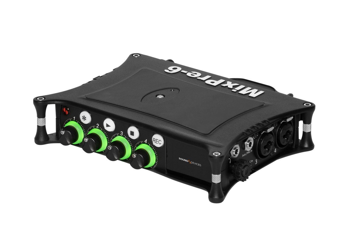 Sound Devices MixPre-6 II Field Mixer / Recorder – 4 Preamp, 6 Channel, 8 Track, 32-Bit Float