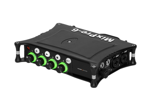 Sound Devices MixPre-6 II Field Mixer / Recorder – 4 Preamp, 6 Channel, 8 Track, 32-Bit Float