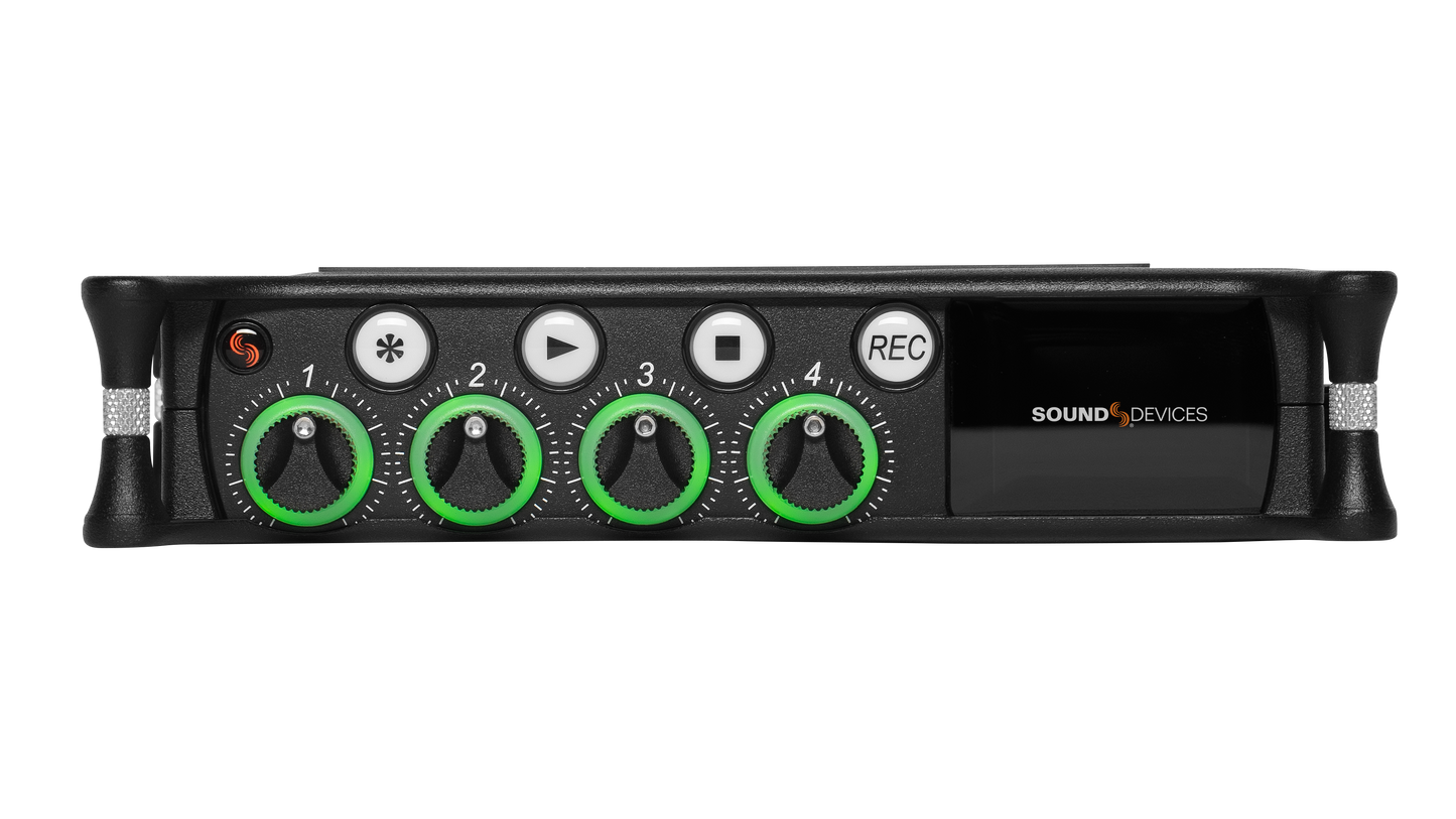 Sound Devices MixPre-6 II Field Mixer / Recorder – 4 Preamp, 6 Channel, 8 Track, 32-Bit Float