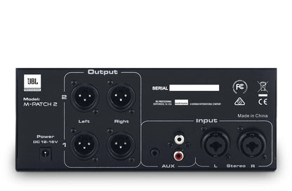 JBL M-Patch 2 – Passive Stereo Controller & Switch Box