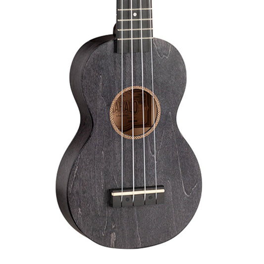 Mahalo MS1TBK Soprano Ukulele. 45mm deep