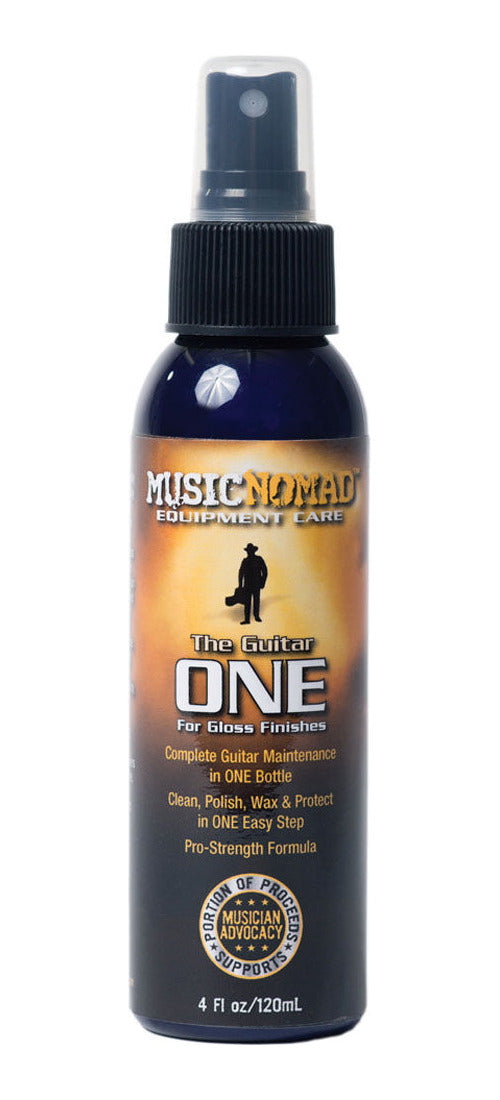 Music Nomad All In One Guitar Cleaner, Polish & Wax -120ml