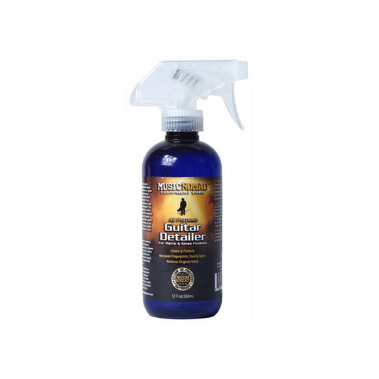 Music Nomad Guitar Detailer 12oz. Tech Size for Matte & Gloss Finishes