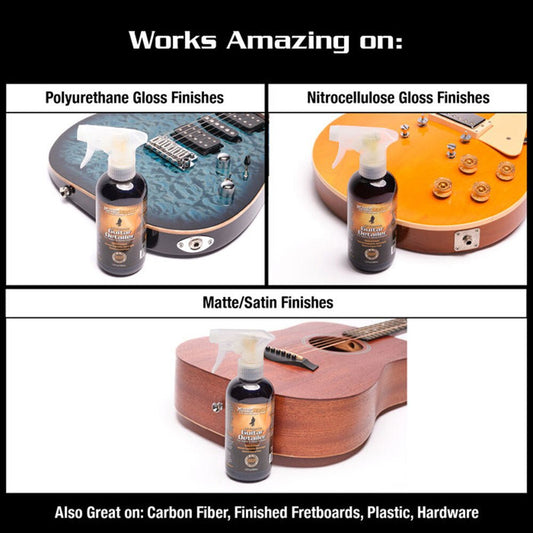 Music Nomad Guitar Detailer 12oz. Tech Size for Matte & Gloss Finishes