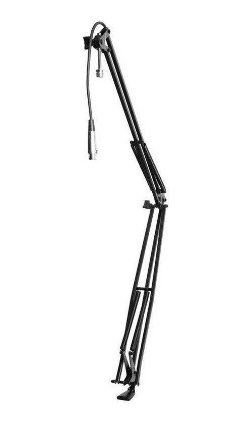On Stage Broadcast/Webcast Microphone Boom Arm with Cable