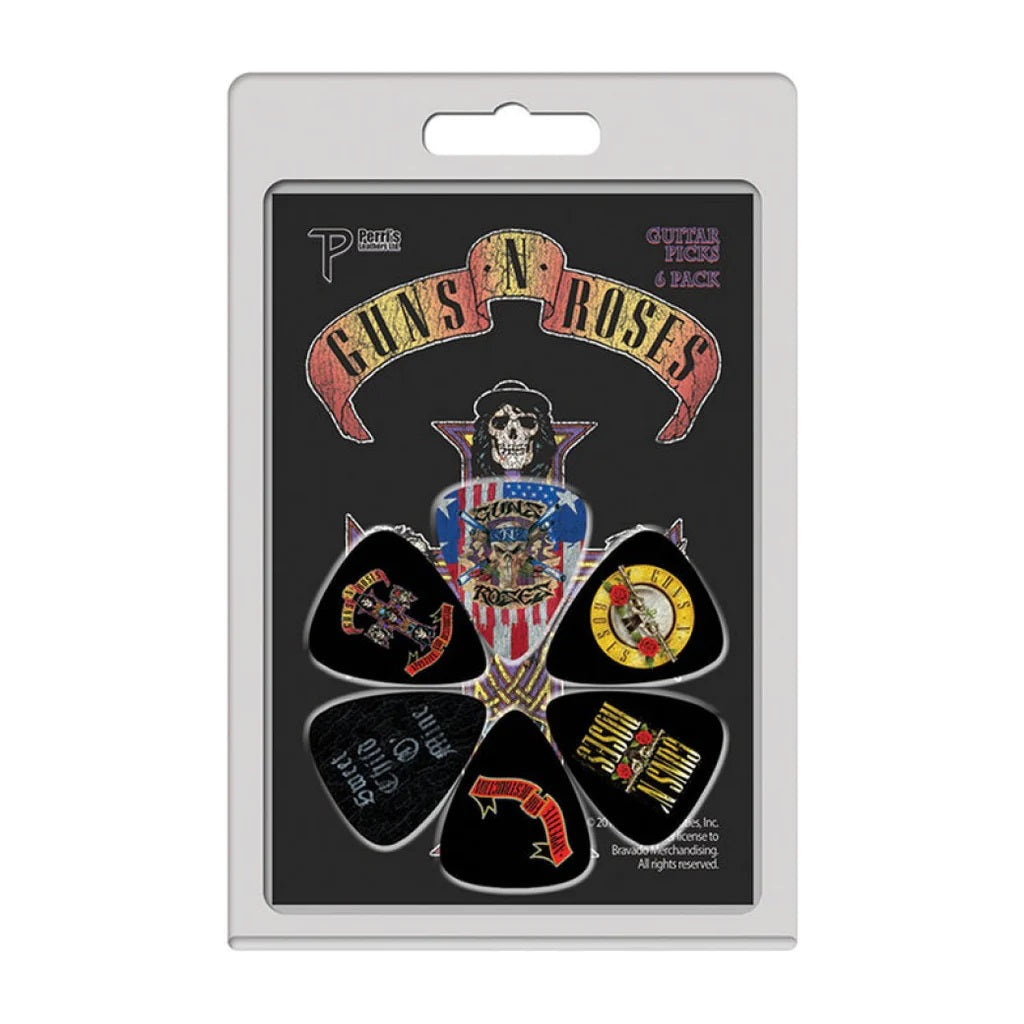 Perris Guns N’ Roses Guitar Picks – 6-Pack