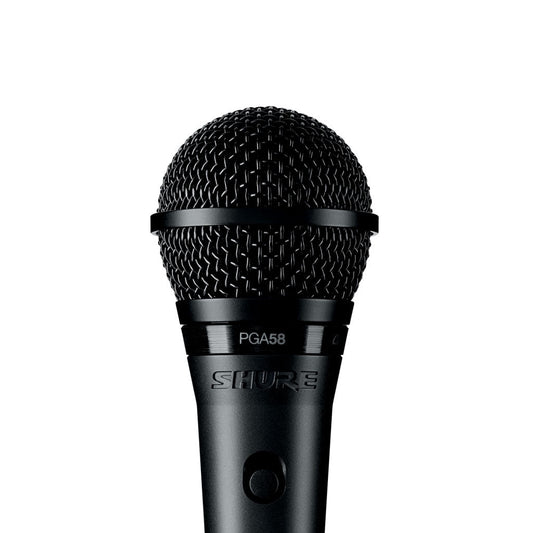 Shure PGA58 Cardioid Dynamic Vocal Microphone + XLR Cable