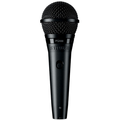Shure PGA58 Cardioid Dynamic Vocal Microphone + XLR Cable