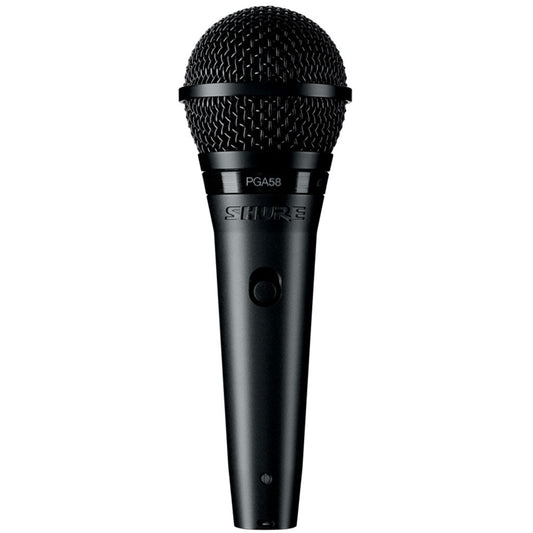 Shure PGA58 Cardioid Dynamic Vocal Microphone + XLR Cable