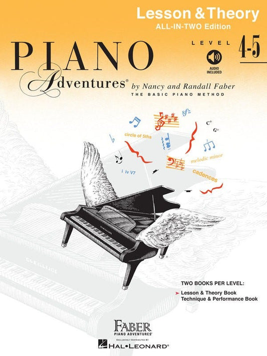 Piano Adventures All In Two 4-5 Lesson Theory
