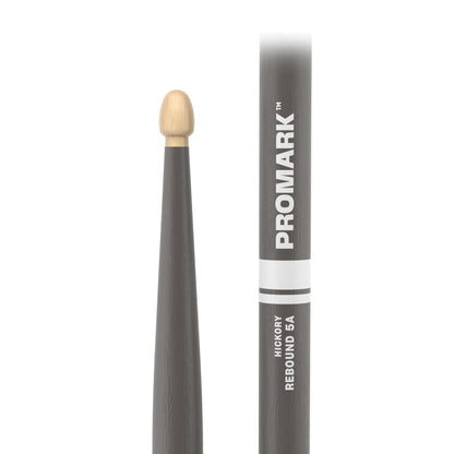 ProMark Rebound 5A Painted Gray Hickory Drumstick, Acorn Wood Tip