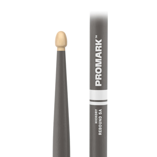 ProMark Rebound 5A Painted Gray Hickory Drumstick, Acorn Wood Tip