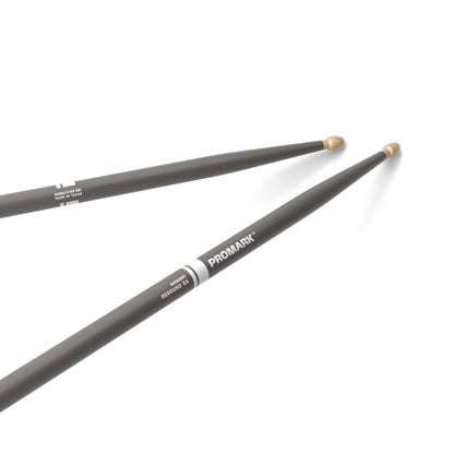 ProMark Rebound 5A Painted Gray Hickory Drumstick, Acorn Wood Tip