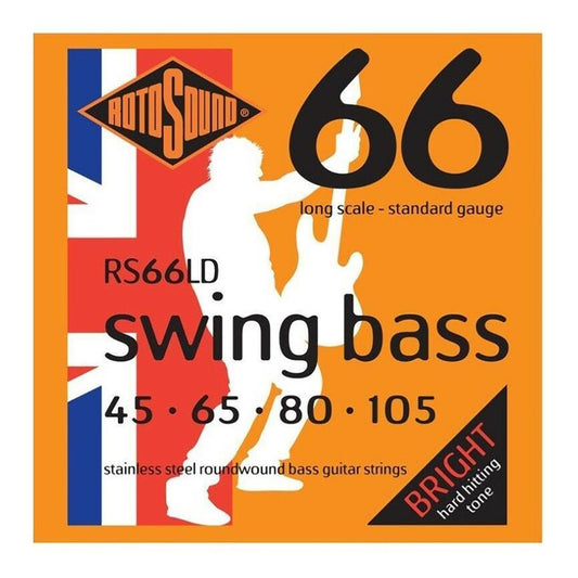 Rotosound RS66LD Swing Bass 66 Long Scale 45 - 105 Stainless