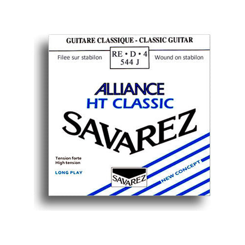 Savarez 544J Alliance HT Classic High Tension (D-4th) Single Classical Guitar String