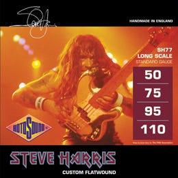 Rotosound SH77 Steve Harris Monel Flatwound Bass Strings
