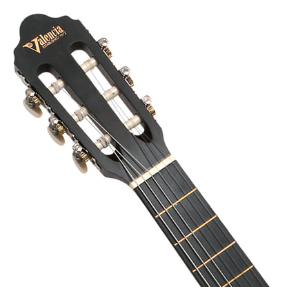 Valencia VC203HCSB Classical Guitar - Hybrid, Thin Neck