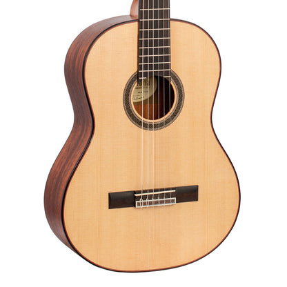 Valencia VC704 4/4 size Solid Top classical guitar