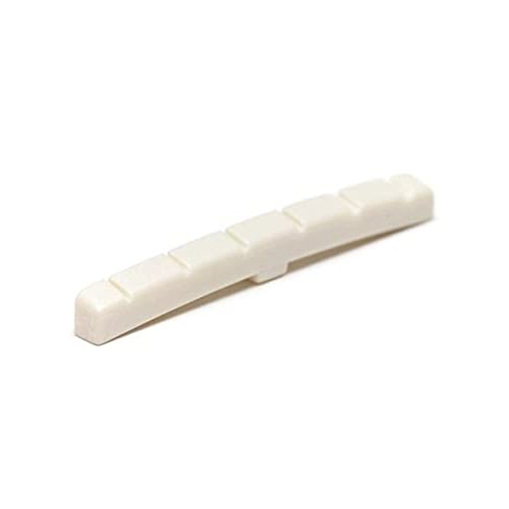 VGP71 Electric Guitar Nut Curved Bottom Slotted - Bone - 43 x 3.2 5.65